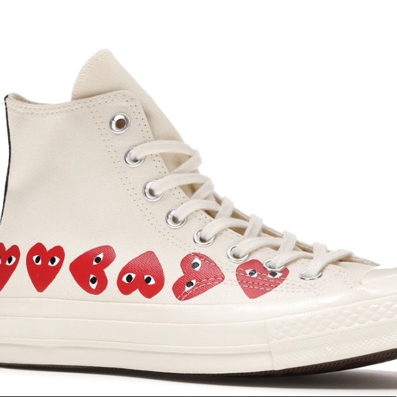 Comme des Garcons Other - Converse Chuck Taylor All-Star High ‘Comme des Garçons Play Multi Heart’